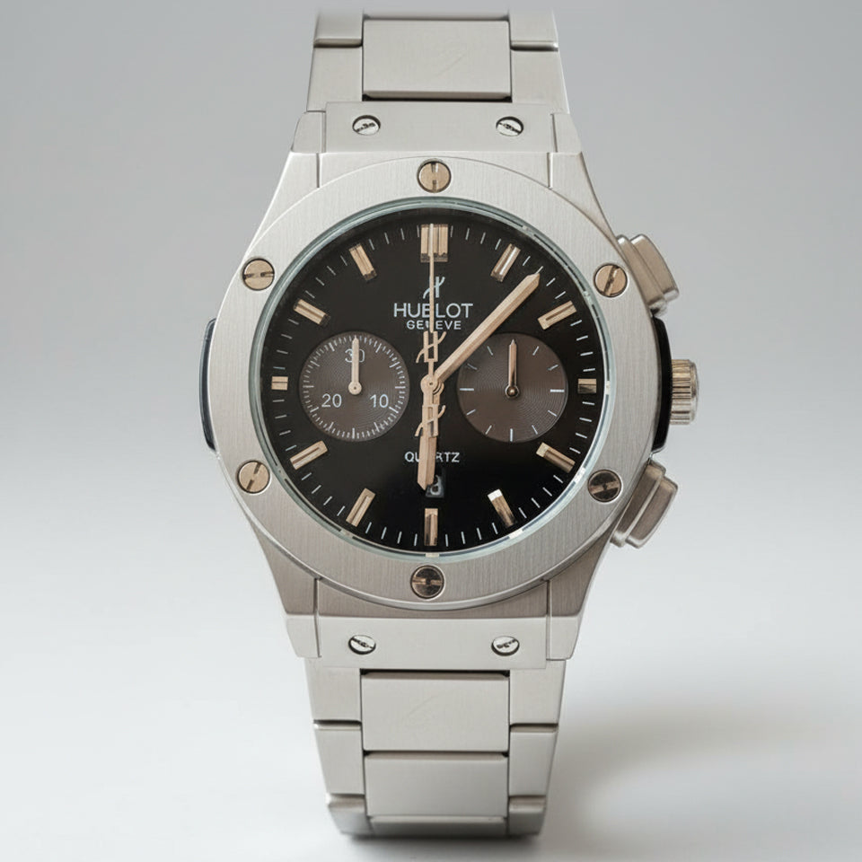 HUBLOT Men's Quartz Watch Date working Master lock