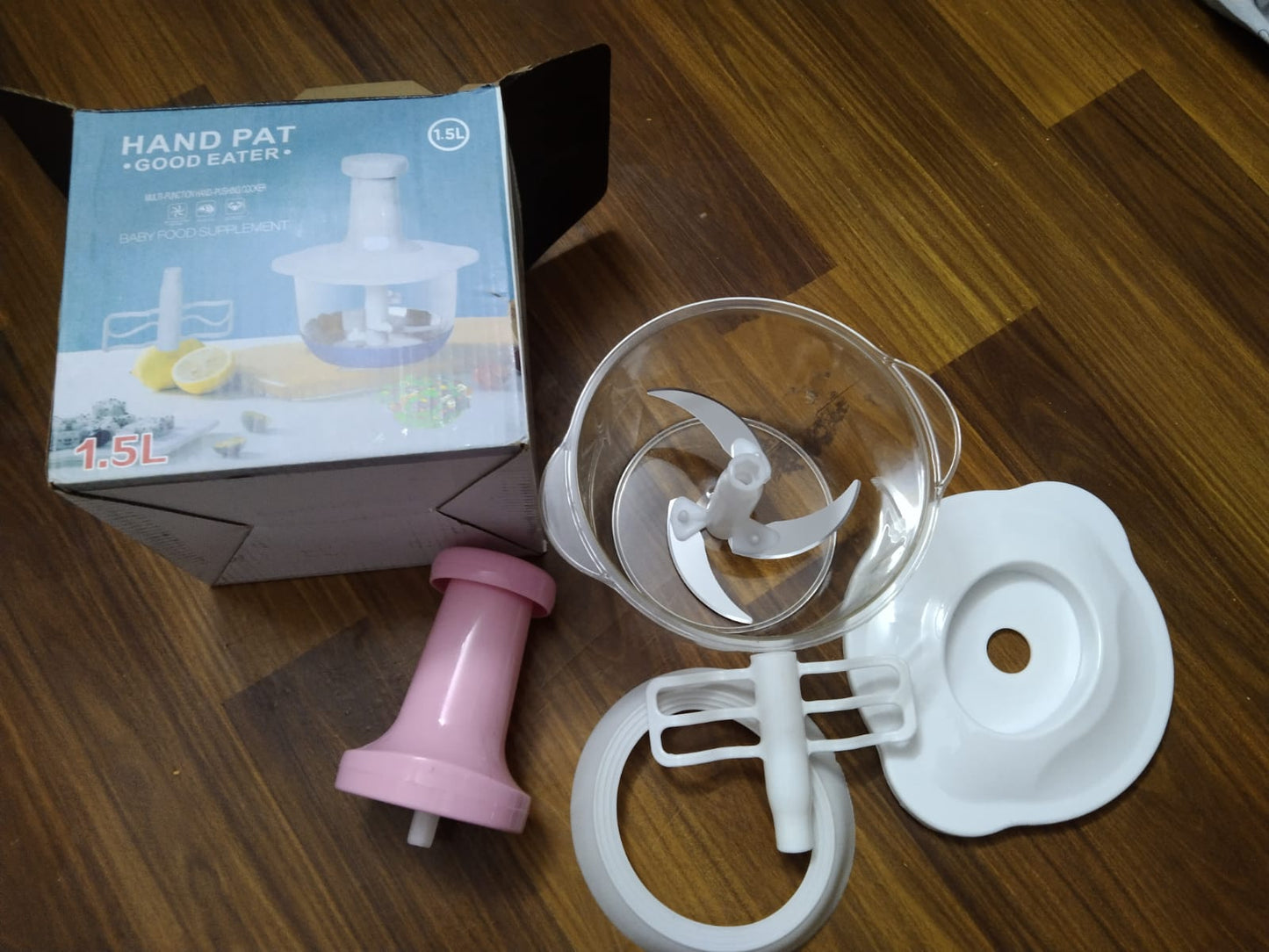 Manual Hand Operated 2000 ML Chopper