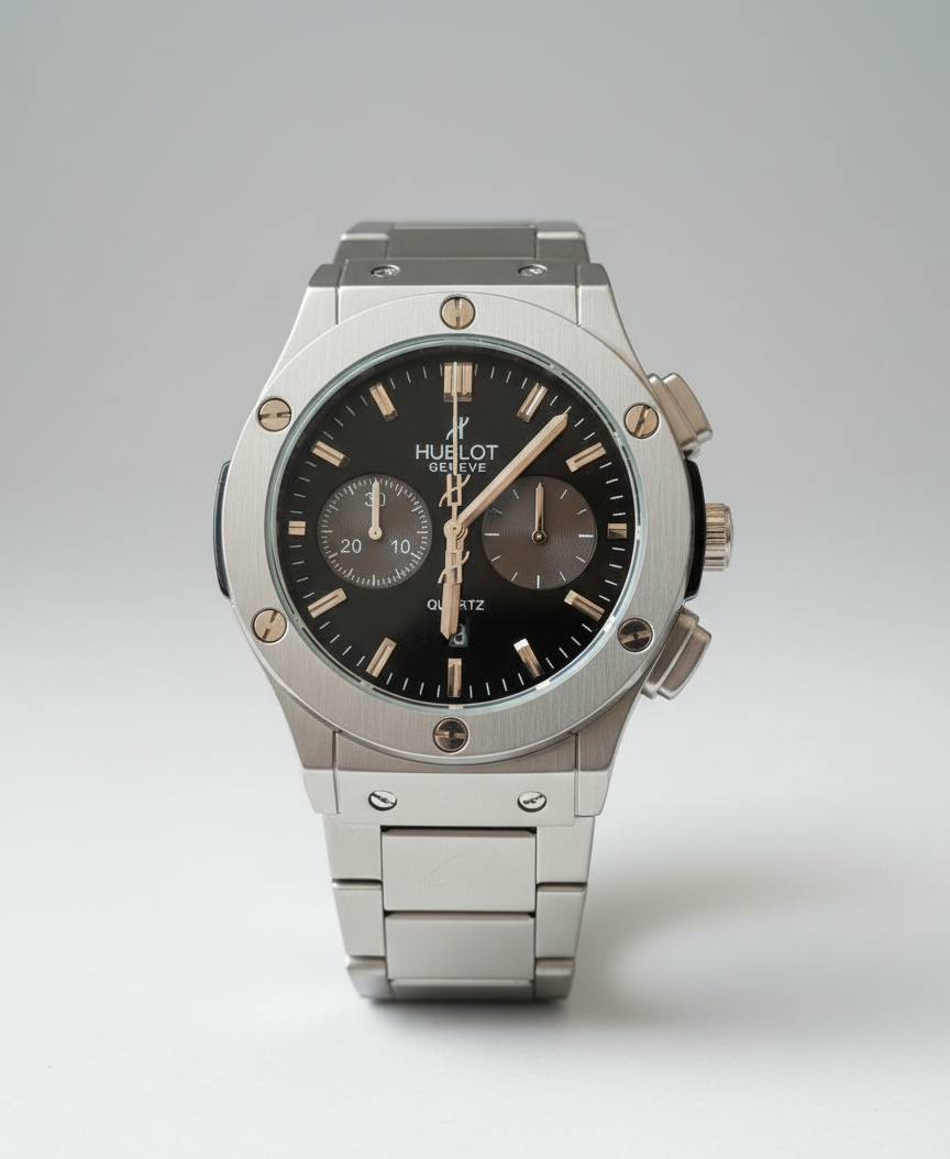 HUBLOT Men's Quartz Watch Date working Master lock