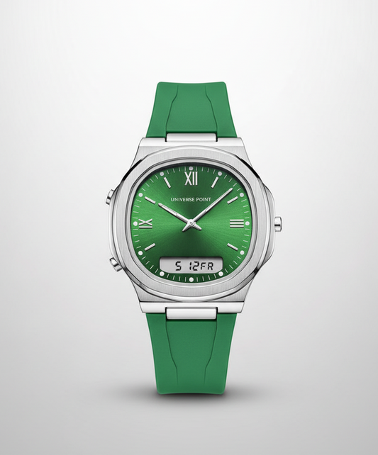 Deluxe Edition Dual Time Series Comfortable Straps Men's Watch