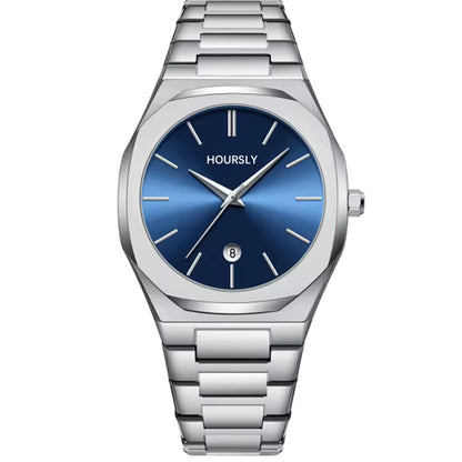 Luxury Men's Stainless Steel Quartz Watch