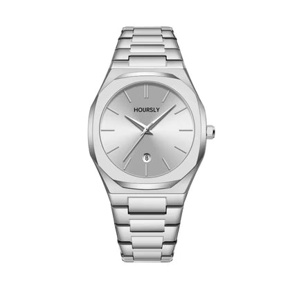 Luxury Men's Stainless Steel Quartz Watch