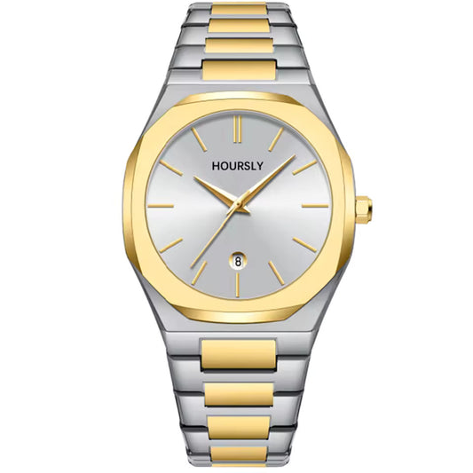 Luxury Men's Stainless Steel Quartz Watch