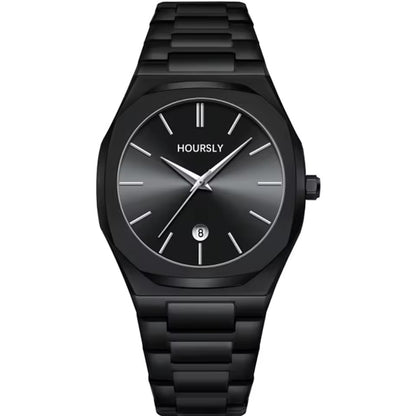 Luxury Men's Stainless Steel Quartz Watch