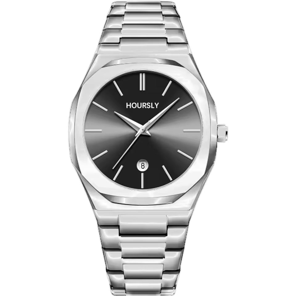 Luxury Men's Stainless Steel Quartz Watch