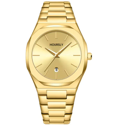 Luxury Men's Stainless Steel Quartz Watch